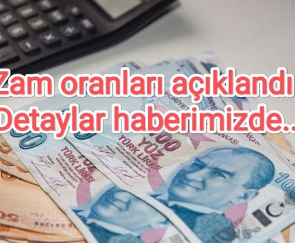 6 aylık zam oranı açıklandı, Memur ve  emekli zam oranı ne oldu...