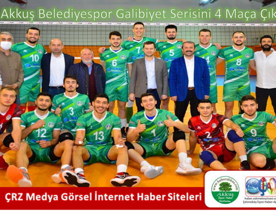 Akkuş Belediyespor Galibiyet Serisini 4 Maça Çıkardı