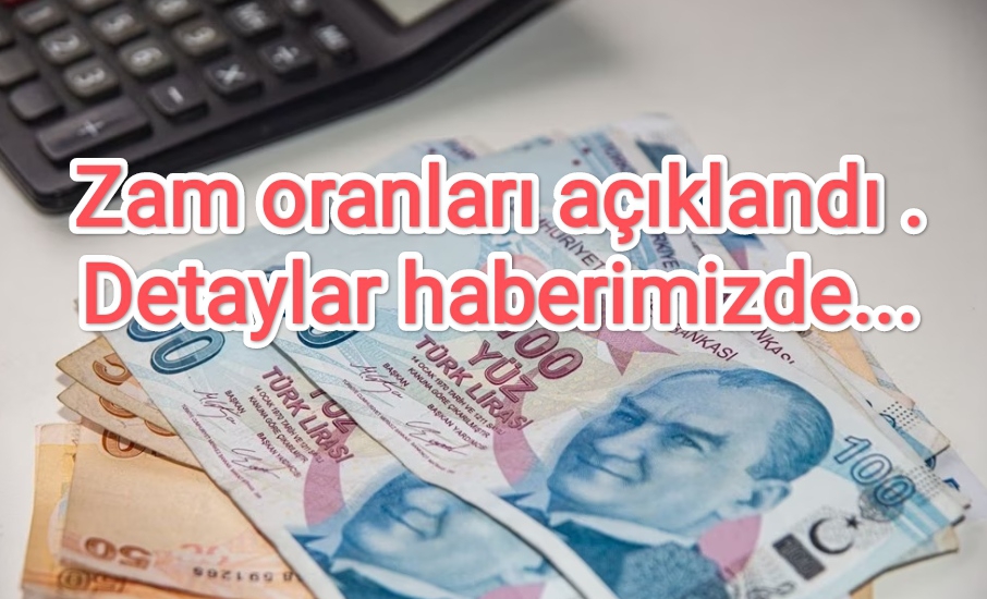 6 aylık zam oranı açıklandı, Memur ve  emekli zam oranı ne oldu...