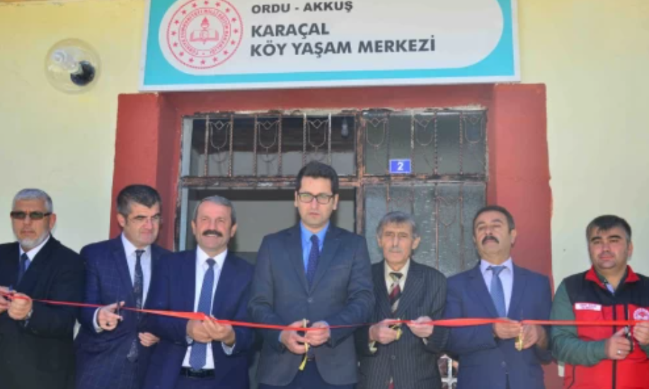 AKKUŞ’TA 44 KÖY YAŞAM MERKEZİ AÇILDI